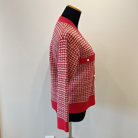 Sandro Brandy Cotton Cardigan Sweater - Picture 5 of 14